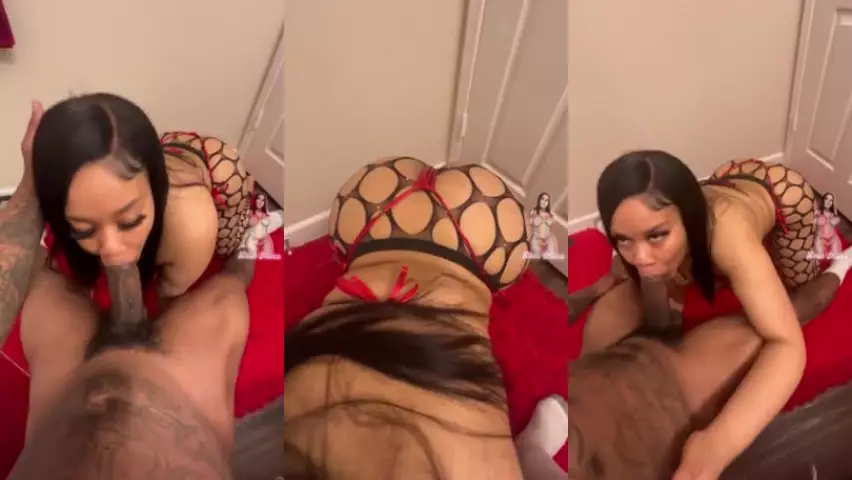 Hot Lola Minx in sexy lingerie fucking bbc