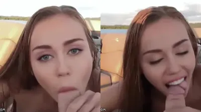 Miley Cyrus Nude Blowjob On A Boat Video Uncovered