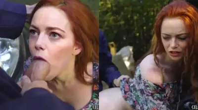 Emma Stone Nude Sex Scene From Car Trouble