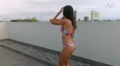Ari Dugarte Rainbow Bikini Patreon Video Leaked