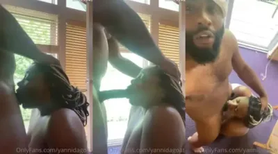 Yannidagoat get a hard throat fuck
