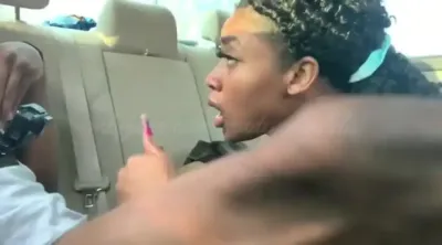 Moolah sloppy blowjob in the car
