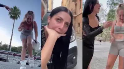 Literally Lost Their Lunch On The Sidewalk