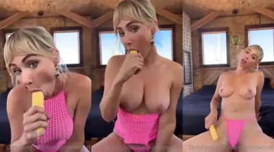 Sara Underwood nude lollipop blowjob
