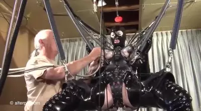 Serious Bondage Jg Leathers Anna Rose The Creature [Complete]