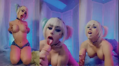 Elizabeth Rage Harley Quinn Cosplay Onlyfans Video Leaked
