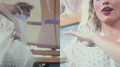 Margot Robbie Nude Scene From Babylon