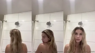 Gabrielle Moses Nude Shower Onlyfans Leaked