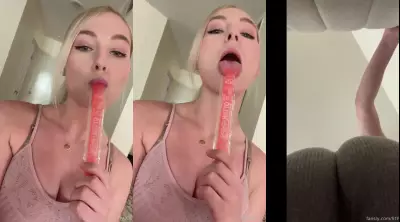STPeach Popsicle Sucking Fansly Video Leaked