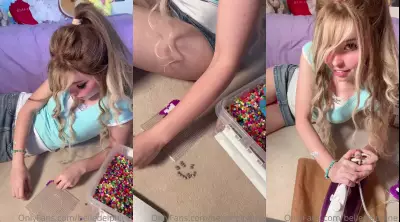 Belle Delphine Wearing Skirt In A Leaked OnlyFans Video