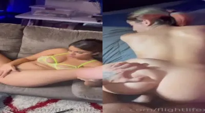 Roxie Sinner Amazing Sextape Leaked On The Couch