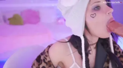 Cherry Crush ASMR Ass Worship Sloppy Blowjob Video Leaked