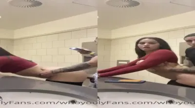 Keishly Latina Fucked In The Bathroom Of The Mall