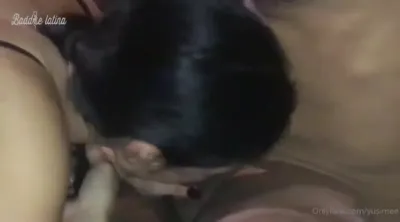 Yusimee Latina Mature fucking in threesome