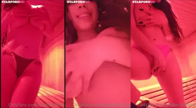 Lizbeth Rodriguez Masturbate in steam room Onlyfans