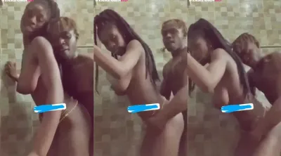 Molly Awele Leaked Sex Tape in bathroom