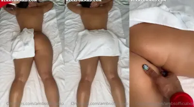 Amber Ajami Massage Porn Happy Ending [PORNSCENES]