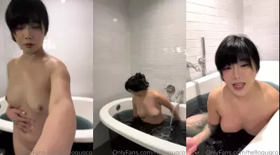 Quqco’s Naked Splash in Steamy Bath Video Leaked Onlyfans