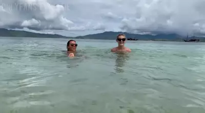 Eva Elfie Uncovered Steamy Lesbian Beach Tease Video Leaked