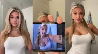 Breckie Hill Exposes Steamy Tank Top Tits Video Leak
