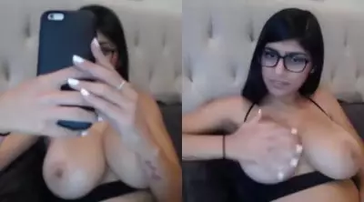 Mia Khalifa Steamy Topless Video Uncovered