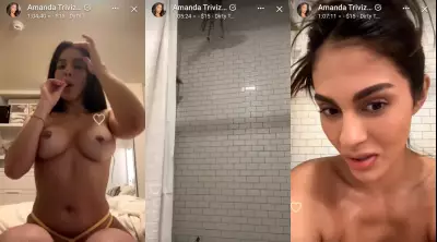 Amanda Trivizas Nude Video Caught In Exclusive Shower Livestream Leak