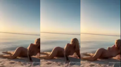 Iggy Azalea’s Raw, Uncut Beachside Stunner Leaked Video