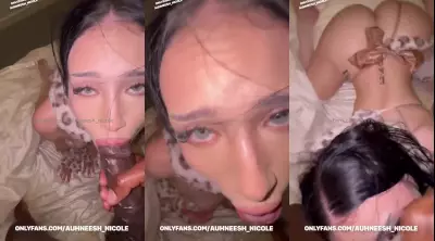 Auhneesh Nicole Raw Uncut Cumshot Video Leaked OnlyFans
