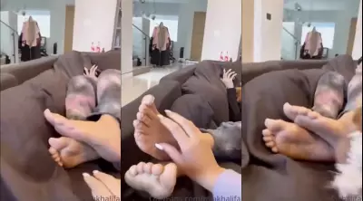 Mia Khalifa’s Intimate POV Feet Video Exposed OnlyFans