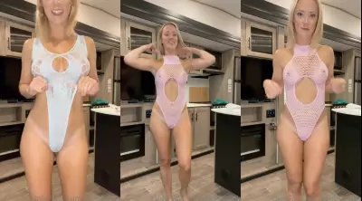 Vicky Stark Uncut Try On Bodysuit Video Leaked