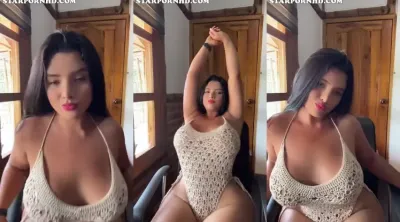 Alejandra Quiroz Bouncing BIG BOOBS