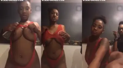 Yourbihfav Show off Nipples and twerk!! Leaked
