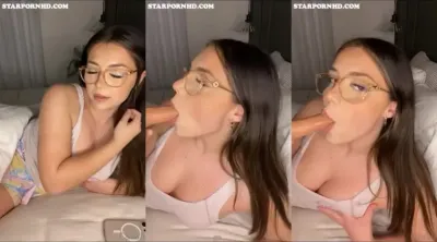 Lilith Cavaliere Blowjob Dildo New Video