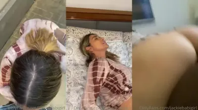 Jackie Lovee has sex in public on