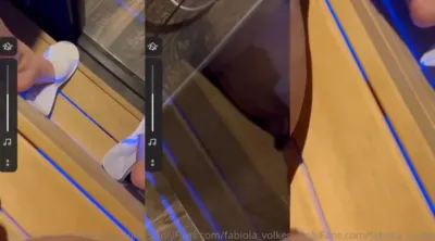 Fabiola Volkers Masturbation in the bathroom is