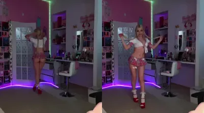 Alice Delish show off BOOTY BOOBS!!! Oh