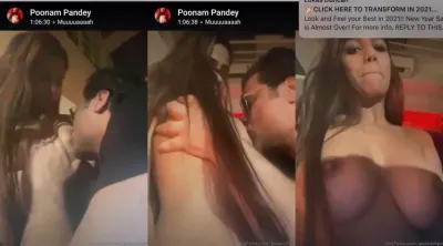 [SexTape] Poonam Pandey He is so lucky