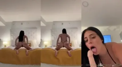 Camilla Araujo Nude Solo POV Dildo Riding Video Leaked