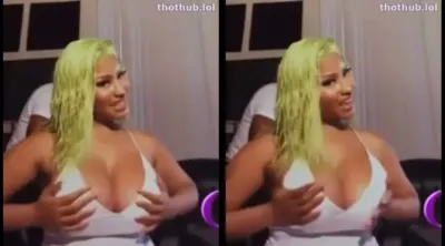 Nicki Minaj Nip Slip and Teasing Video Leaked