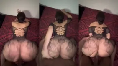 Blasian Doll Huge Ass Riding dick leaked