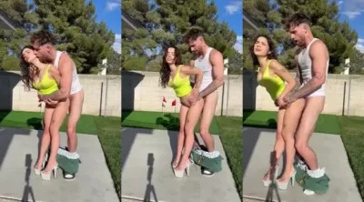 Jameliz Fucked outdoor in heels leaked video