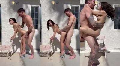 Jameliz Fucking in heels outdoors leaked porn free