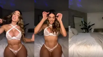 Lyna Perez Twerking in thong on livestream