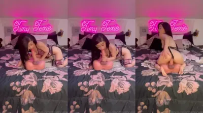 Tinytexie Nude Dildo Riding Ppv Onlyfans Video