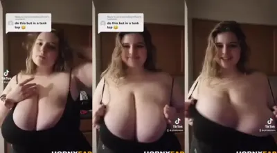 Dreamgirlphia AKA Itsphialoves Big Boobs Shake Tiktok