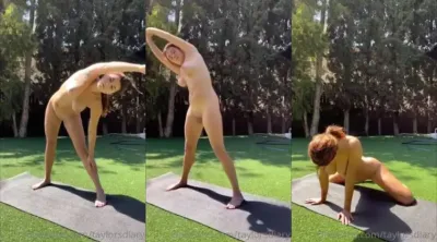 Dare Taylor Nude Yoga Outdoor Onlyfans Video