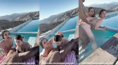 Baddies Gallery Threesome outdoor leaked video