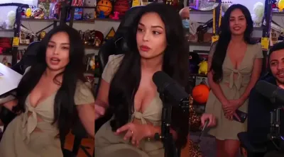 Valkyrae Sexy Boobs Livestream