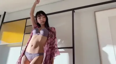Eunji Pyoapple Sexy Lingerie Try On Video