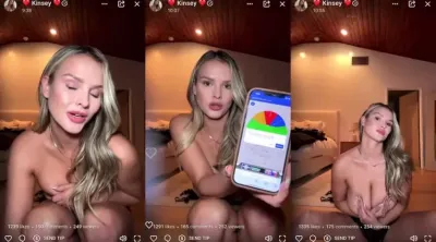 Kinsey Wolansk Nude Circle Game PPV Live
